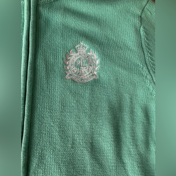 Vintage Lauren Ralph Lauren Active Cardigan Crest - Picture 3 of 11